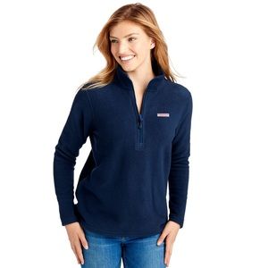 Vineyard Vines Fleece Quarter Zip